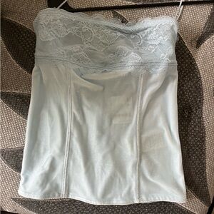 Light Blue Tube Top Free People